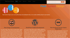 Desktop Screenshot of peaksummitdesign.com